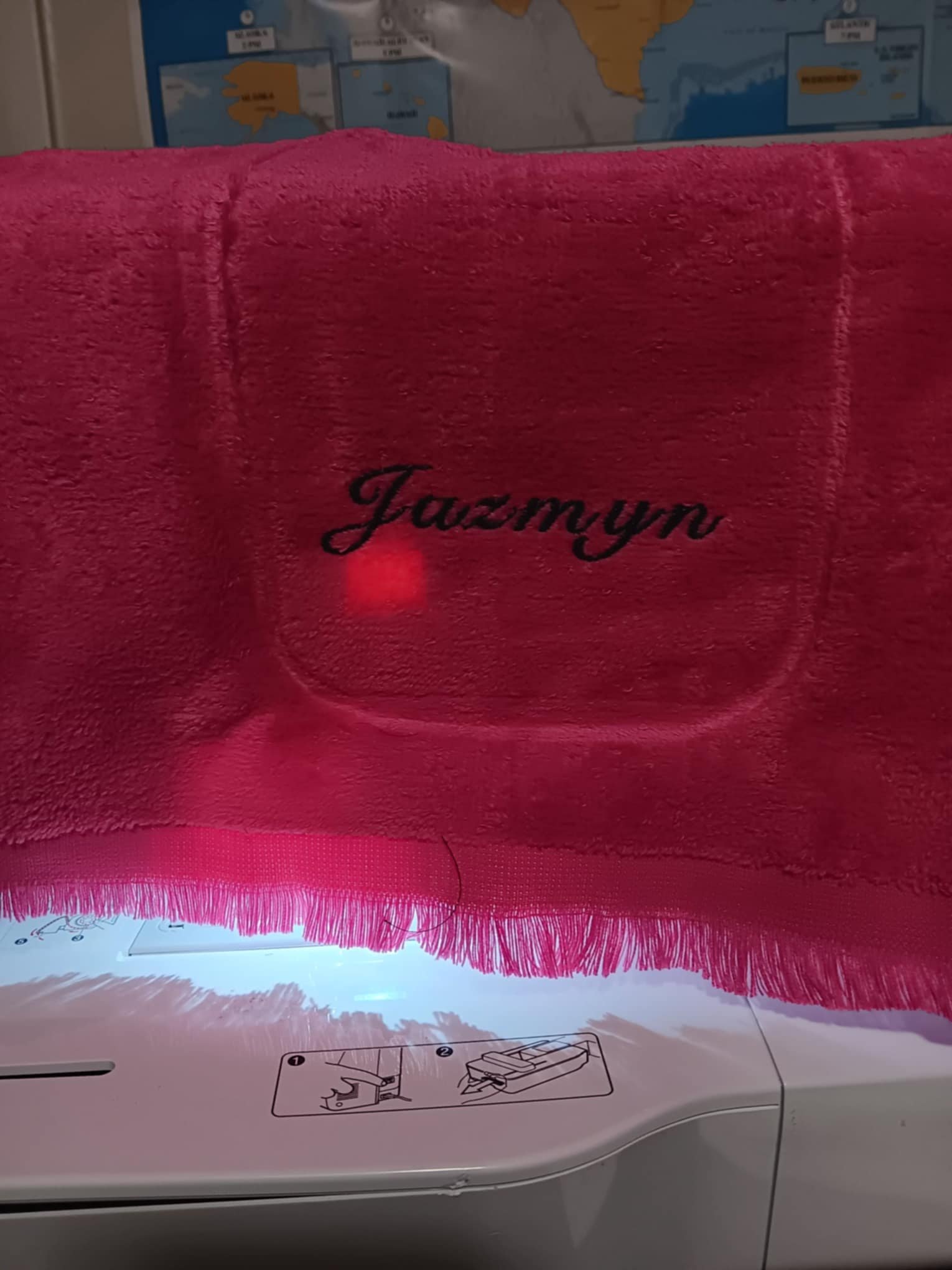 Personerlized Red Towels