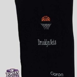 Black-Towel-Customized-With-Text-Brooklyn-Nets-Claron